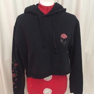 Cropped hoodie
